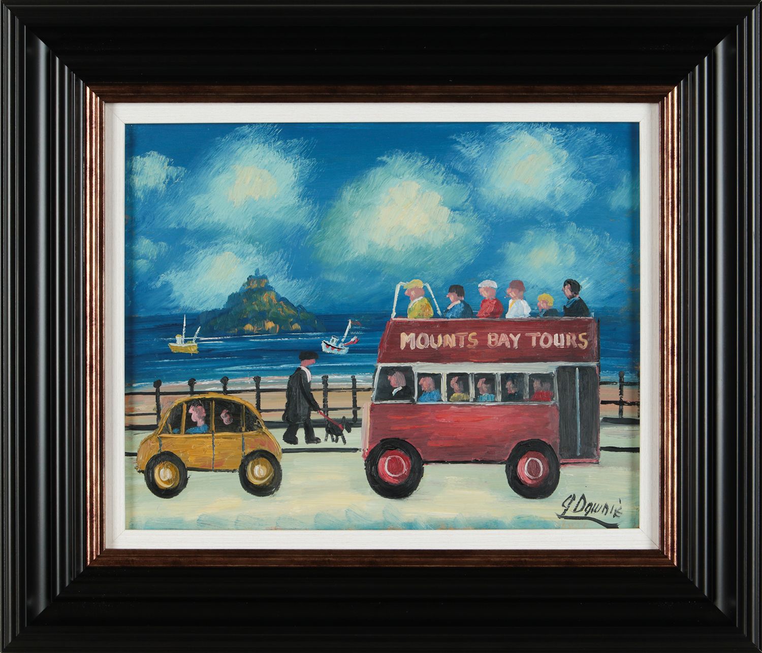 MOUNT BAY TOURS by James Downie at Ross's Online Art Auctions