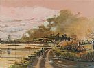 PATH BY STRANGFORD LOUGH by Colin Smith at Ross's Online Art Auctions