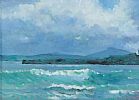 ATLANTIC WAVES AT DOWNINGS by Sean Lorinyenko at Ross's Online Art Auctions