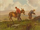 LOADING THE TURF by Donal McNaughton at Ross's Online Art Auctions