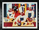 CHEFS IN THE KITCHEN by Graham Knuttel at Ross's Online Art Auctions