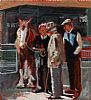 HORSE FAIR, DROMORE by Rowland Davidson at Ross's Online Art Auctions
