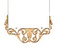 VINTAGE GILT FRAMED WALL MIRROR at Ross's Online Art Auctions