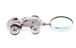 SILVER PLATED MAGNIFYING GLASS at Ross's Online Art Auctions