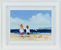 SEASIDE FUN, BALLYCASTLE by Michelle Carlin at Ross's Online Art Auctions
