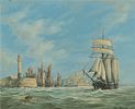 TALL SHIP SAILING by Max Parsons at Ross's Online Art Auctions