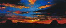 WESTERN SKY by Gregory Moore at Ross's Online Art Auctions