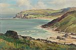 TRA NA ROSSAN BAY, DONEGAL by Rowland Hill RUA at Ross's Online Art Auctions