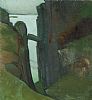 GREY MAN'S PATH, FAIRHEAD, COUNTY ANTRIM by Richard J. Croft PPRUA at Ross's Online Art Auctions