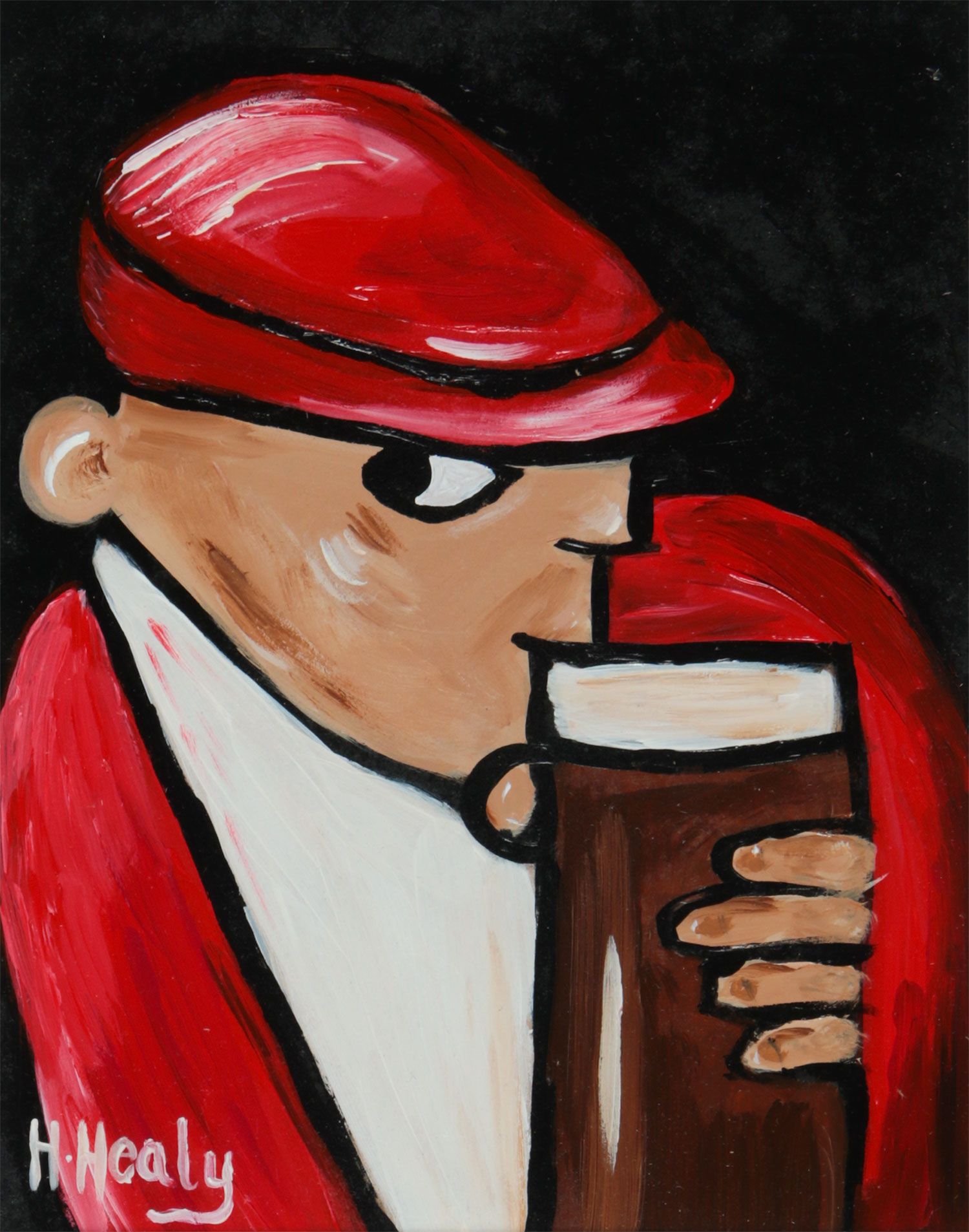 HAPPY HOUR by Hugo Healy at Ross's Online Art Auctions