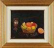STILL LIFE BOWL OF FRUIT by Marion Collett at Ross's Online Art Auctions