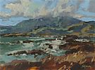 IRISH ROCKY COAST by John Connery at Ross's Online Art Auctions