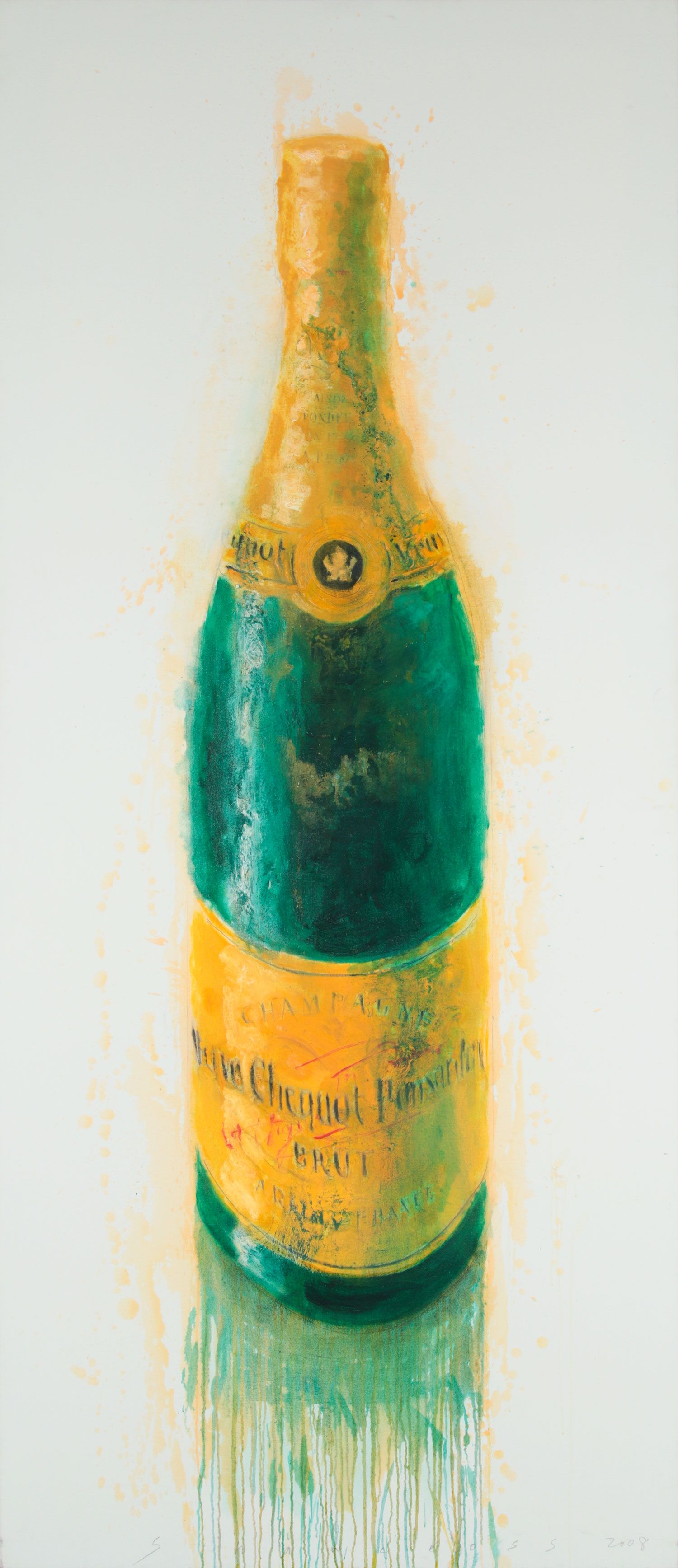 VEUVE CLICQUOT CHAMPAGNE by Neil Shawcross RHA RUA at Ross's Online Art Auctions