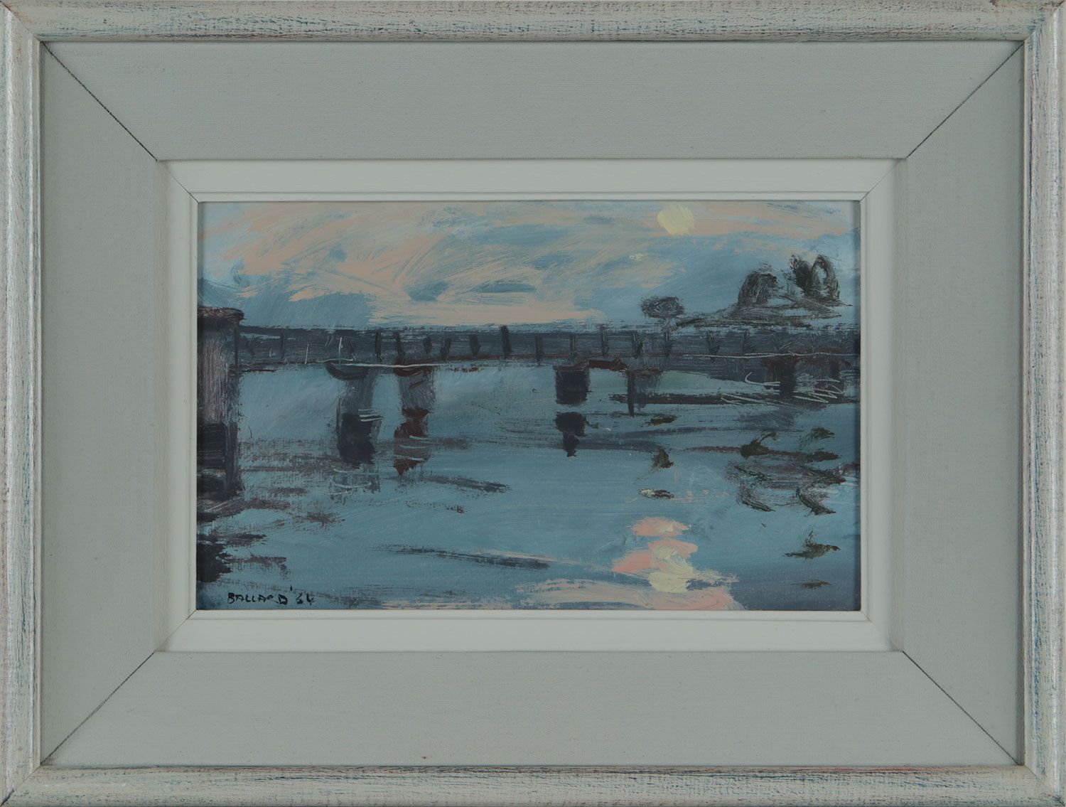 GOVERNOR'S BRIDGE, BELFAST by Brian Ballard RUA at Ross's Online Art Auctions