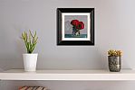 TWO RED ROSES by Vivek Mandalia at Ross's Online Art Auctions