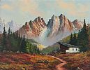 ALPINE SCENE by William Yeaman at Ross's Online Art Auctions