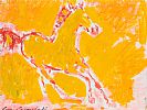 YELLOW FOAL by Con Campbell at Ross's Online Art Auctions