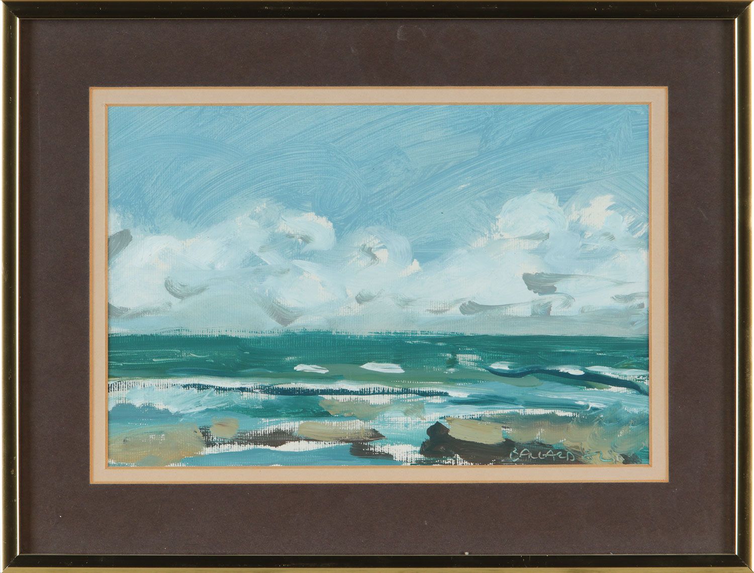 SUMMER SHORE by Brian Ballard RUA at Ross's Online Art Auctions