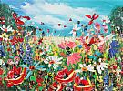 GARDEN OF JOY by Evelina Vine at Ross's Online Art Auctions