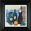 STILL LIFE BOTTLES by Mary Lou at Ross's Online Art Auctions