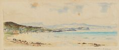 BROWNS BAY, ISLANDMAGEE by Robert Cresswell Boak ARCA at Ross's Online Art Auctions