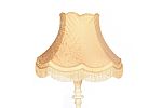 STANDARD LAMP & SHADE at Ross's Online Art Auctions
