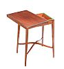 EDWARDIAN MAHOGANY TURN OVER LEAF CARD TABLE at Ross's Online Art Auctions
