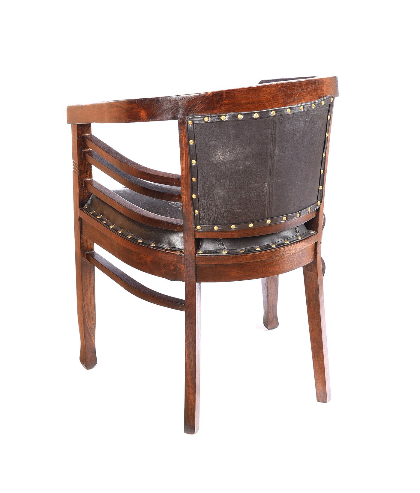 MAHOGANY TUB CHAIR at Ross's Online Art Auctions