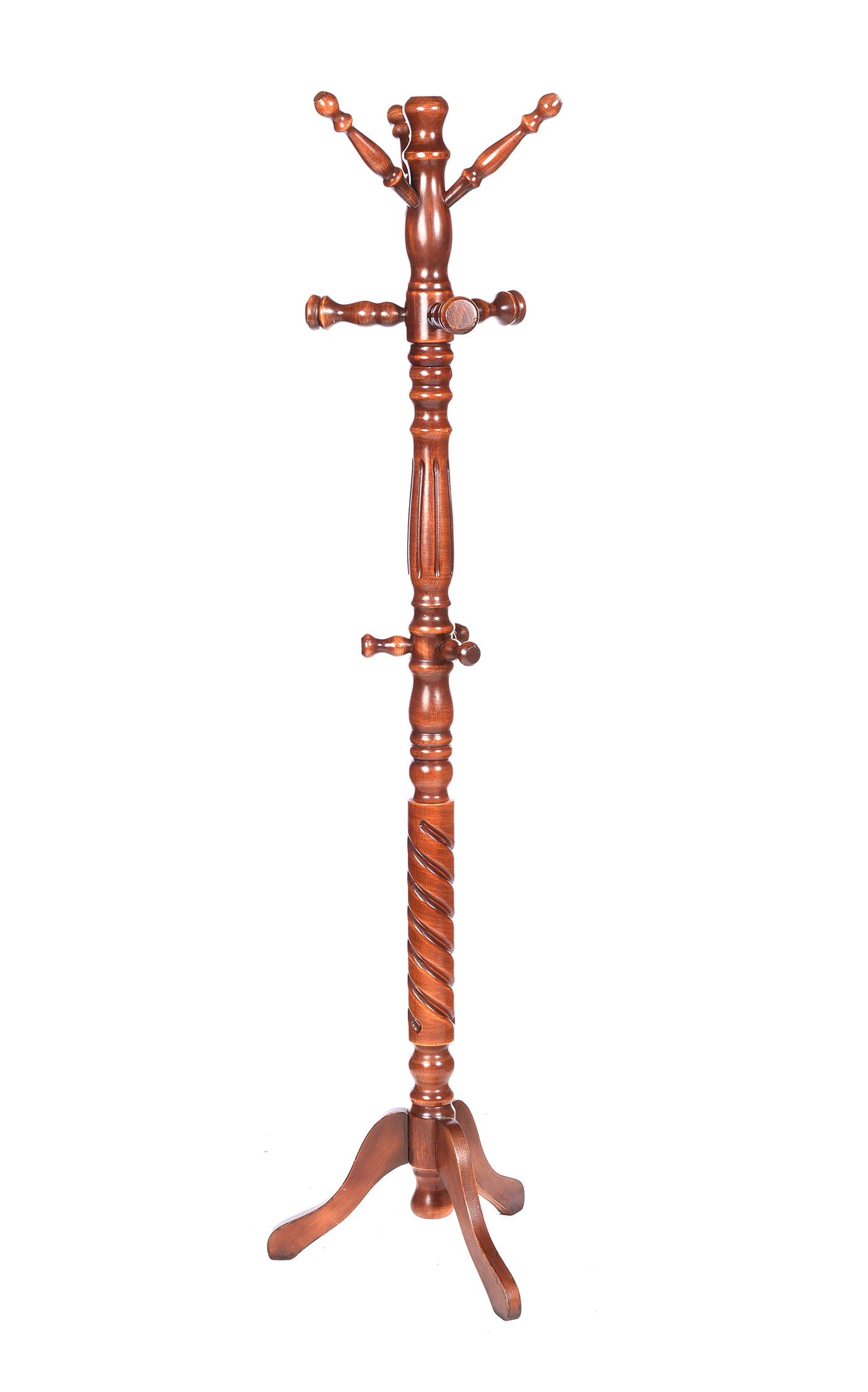 MAHOGANY HAT & COAT STAND at Ross's Online Art Auctions
