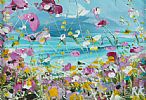 COASTAL FLOWERS by Rachel Keenan at Ross's Online Art Auctions