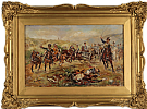 THE CHARGE by William Wasdell Trickett at Ross's Online Art Auctions