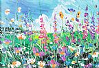 COASTAL FLOWERS by Evelina Vine at Ross's Online Art Auctions