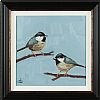 A PAIR OF COAL TITS by Vivek Mandalia at Ross's Online Art Auctions