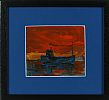 THE BLUE BOAT by Harry C. Reid HRUA at Ross's Online Art Auctions