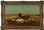 HARVEST SCENE by Auguste Bonheur at Ross's Online Art Auctions