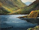 DOO LOUGH COUNTY MAYO by Tom McGoldrick at Ross's Online Art Auctions