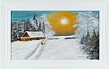 A STROLL IN THE SNOW by Ken Legge at Ross's Online Art Auctions