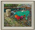 THE FISHING NET by F. Irwin at Ross's Online Art Auctions