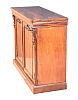 WILLIAM IV MAHOGANY TWO DOOR SIDE CABINET at Ross's Online Art Auctions