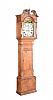 VICTORIAN PINE CASED GRANDFATHER CLOCK at Ross's Online Art Auctions
