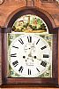 VICTORIAN PINE CASED GRANDFATHER CLOCK at Ross's Online Art Auctions