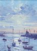 YACHTS IN HOWTH HARBOUR by Bill O'Brien at Ross's Online Art Auctions