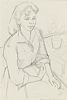 FEMALE STUDY by Jean Osborne at Ross's Online Art Auctions