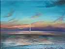 SAILING AT SUNRISE by Hayley Huckson at Ross's Online Art Auctions