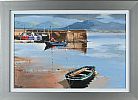 AT ROUNDSTONE HARBOUR by Frank Fitzsimons at Ross's Online Art Auctions