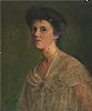 PORTRAIT OF AN EDWARDIAN LADY by A.E. Fletcher at Ross's Online Art Auctions