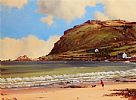 BALLYGALLY HEAD, COUNTY ANTRIM by David Overend at Ross's Online Art Auctions