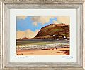 BALLYGALLY HEAD, COUNTY ANTRIM by David Overend at Ross's Online Art Auctions