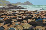 GIANT'S CAUSEWAY by Keith Glasgow at Ross's Online Art Auctions