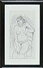 FEMALE NUDE STUDY by Irish School at Ross's Online Art Auctions